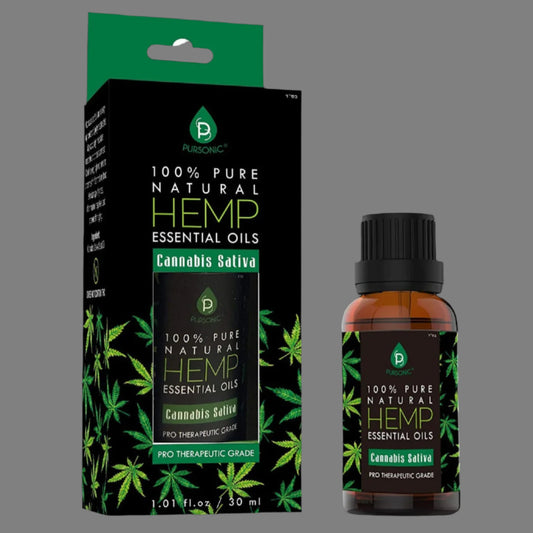 100% Pure Natural Cannabis Sativa (Hemp) Essential Oil